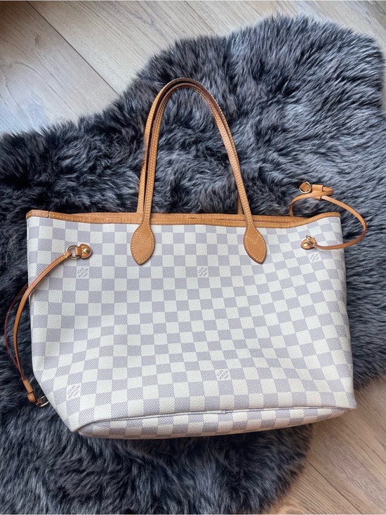 Louis Vuitton Handbags - Louis Vuitton Damier Azur Neverfull MM